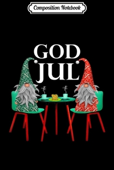 Composition Notebook: God Jul Sweden Norway Christmas  Journal/Notebook Blank Lined Ruled 6x9 100 Pages