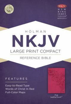 Imitation Leather Large Print Compact Reference Bible-NKJV [Large Print] Book