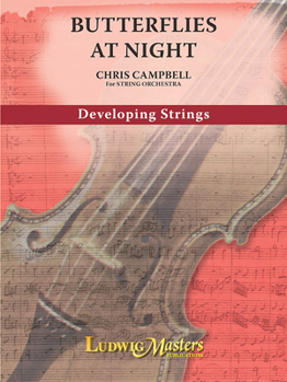 Paperback Butterflies at Night: Score & Parts Book