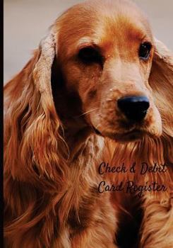 Paperback Check & Debit Card Register (BONUS Notes area/7 X 10 inches): Check book Register/Transaction Register Book