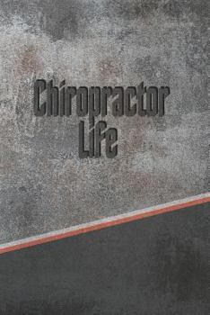 Paperback Chiropractor Life: Personalized Isometric Dot Notebook 120 Pages 6x9 Book