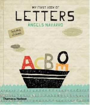 Paperback My First Book of Letters Book