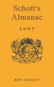 Hardcover Schott's Almanac 2007 Book