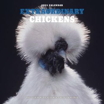 Calendar Extraordinary Chickens 2025 Wall Calendar Book