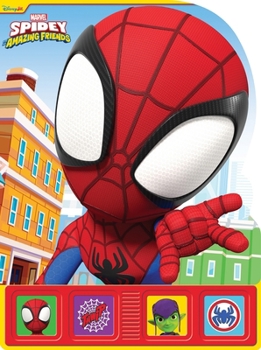 Board book Disney Junior Marvel Spidey and His Amazing Friends: Spidey! Sound Book [With Battery] Book