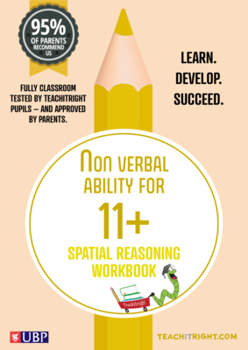 Paperback 11+ Tuition Guides: Non Verbal Ability - Spatial Reasoning Workbook Book