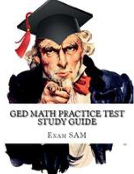 Paperback GED Math Practice Test Study Guide: 250 GED Math Questions with Step-by-Step Solutions Book