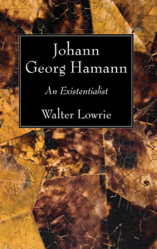 Paperback Johann Georg Hamann Book