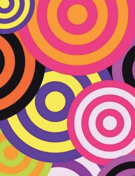 Paperback Colorful Circles Notebook: Have Fun with this Multi-color Design Notebook Book