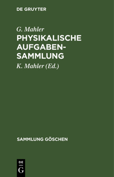 Hardcover Physikalische Aufgabensammlung [German] Book