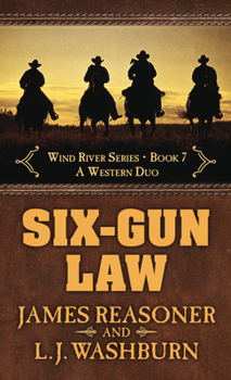 Library Binding Six-Gun Law: A Western Duo [Large Print] Book