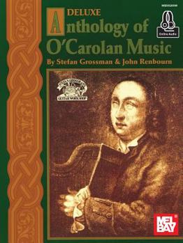 Paperback Deluxe Anthology of O'Carolan Music for Fingerstyle Guitar Book