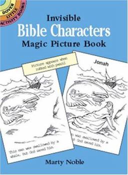 Paperback Invisible Bible Characters Magic Picture Book