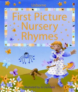 First Picture Nursery Rhymes (Usborne First Picture Books) - Book  of the Usborne First Picture Board Books