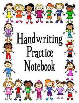 Paperback Handwriting Practice Notebook: A Penmanship Practice Notebook for Kids - Kids Border Book