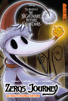 Paperback Disney Manga: Tim Burton's the Nightmare Before Christmas - Zero's Journey (Ultimate Manga Edition with Sprayed Edges) Book