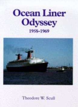 Paperback Ocean Liner Odyssey, 1958-1969 Book