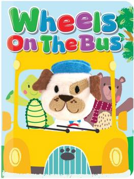 Board book Wheels on the Bus - Finger Puppet Board Book - Novelty Board Book