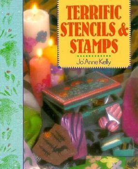 Hardcover Terrific Stencils & Stamps Book