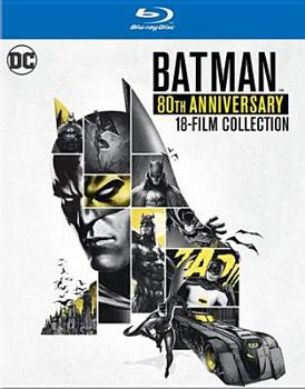 Blu-ray Dcu: Batman 80th Anniversary 18-Film Collection Book