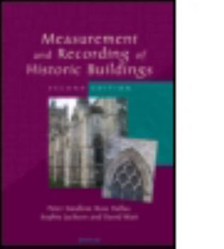 Hardcover Measurement and Recording of Historic Buildings Book