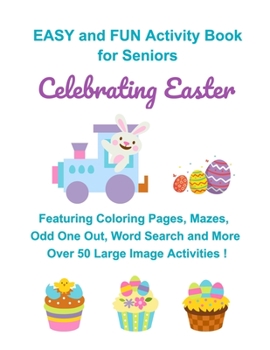Paperback Easy and FUN Activity Book for Seniors Celebrating Easter Book