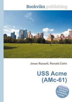 Paperback USS Acme (Amc-61) Book