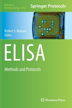 Hardcover Elisa: Methods and Protocols Book