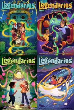 Paperback The Legendarios Mythical Collected Set: Wrath of the Rain God; The Beginning of All Things; The Child King of Uxmal; The Heron Princess Book