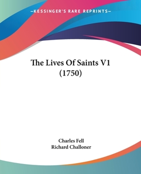 Paperback The Lives Of Saints V1 (1750) Book