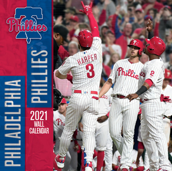 Calendar Philadelphia Phillies 2021 12x12 Team Wall Calendar Book
