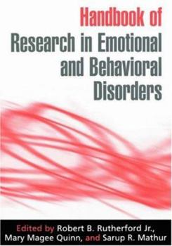 Hardcover Handbook of Research in Emotional and Behavioral Disorders Book