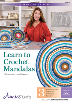 DVD Learn to Crochet Mandalas Book