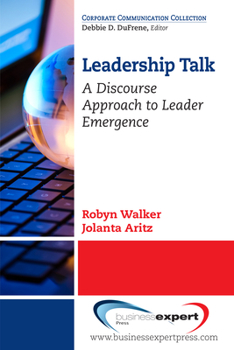 Paperback Leadership Talk: A Discourse Approach to Leader Emergence Book