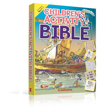 Paperback Children's Activity Bible Book