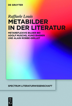 Metabilder in Der Literatur: Metareflexive Bilder Bei Adolf Muschg, Kuno Raeber Und Alain Robbe-Grillet