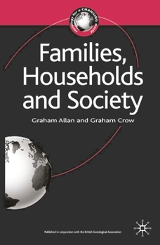 Paperback Families, Households and Society Book