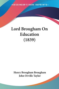 Lord Brougham On Education