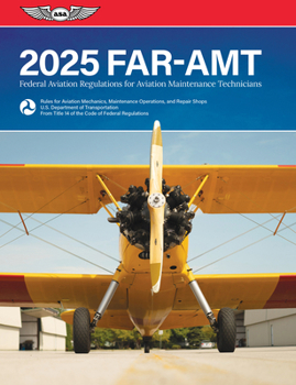 Paperback Far-Amt 2025: Federal Aviation Regulations for Aviation Maintenance Technicians Book