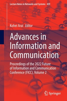 Paperback Advances in Information and Communication: Proceedings of the 2022 Future of Information and Communication Conference (Ficc), Volume 2 Book