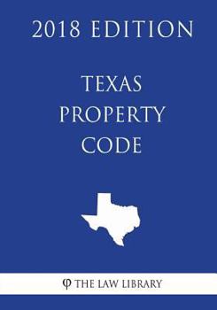 Paperback Texas Property Code (2018 Edition) Book