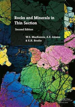 Paperback Rocks and Minerals in Thin Section: A Colour Atlas Book