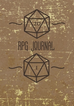 Paperback RPG Journal: Mixed Role Playing Gamer Paper (College Ruled, Graph, Hex): Worn Design 2 Dice Book