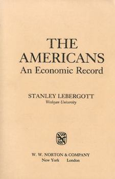 Paperback The Americans: An Economic Record Book