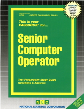 Paperback Senior Computer Operator Book