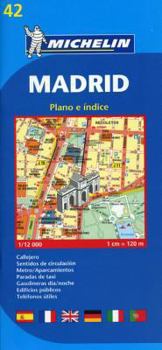 Michelin Map Madrid #42 (Maps/City (Michelin))
