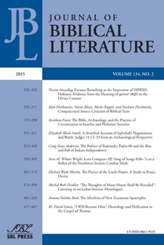 Paperback Journal of Biblical Literature 134.2 (2014) Book