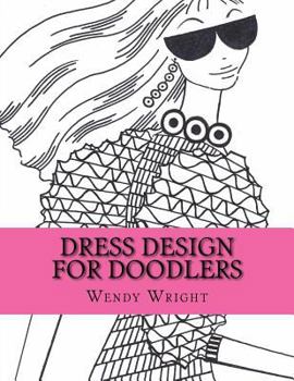 Paperback Dress Design for Doodlers Book
