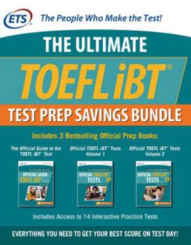 Paperback The Ultimate TOEFL iBT Test Prep Savings Bundle, Third Edition Book