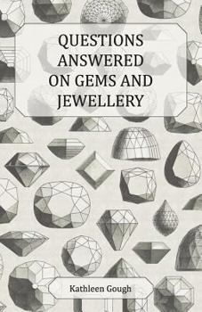 Paperback Questions Answered on Gems and Jewellery Book